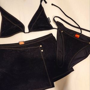 Bebe Vintage Suede swimwear